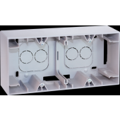  COMETE Cadre saillie 2 postes 