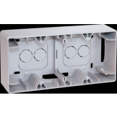  COMETE Cadre saillie 2 postes 