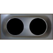  COMETE Plaque 2 postes VULCAIN 