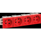  Bloc 4 PC dt. 2P+T rge (sans 