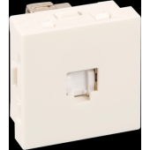  Prise RJ45 cat 6A blanche 45x4 