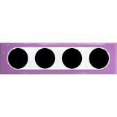  COMETE Plaque 4 postes JULIA 