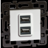  Prise double USB A 