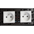  Prise double pr�cabl�e 