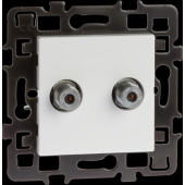  Prise TV F dble  multi-serv.+ 