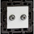  Prise TV F dble  multi-serv.+ 
