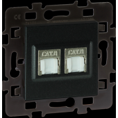  Double RJ45 Cat 6 STP Gr. 3 Mu 