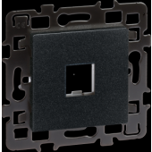  Cadre support RJ45 antracite 