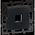 Cadre support RJ45 antracite 