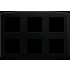  Plaque 2x3 anthracite 