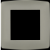  Plaque taupe 1 poste 