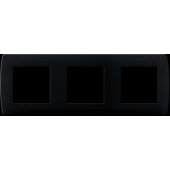  Plaque anthracite 3 positionst 