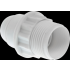  Douille E 27 dble bague blanch 