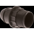  Douille E14 dble bague noire 