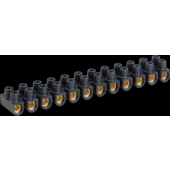  Barrette laiton noire10 mm ( 