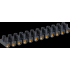  Barrette laiton noire 16 mm 
