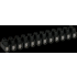  Barrettes acier noire 6 mm 