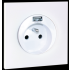  SQUARE - PC 2P+T + USB + plaqu 