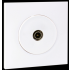  SQUARE - prise TV + plaque + g 
