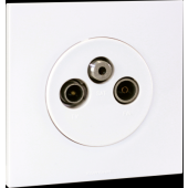 SQUARE - prise TV/FM/SAT + pla 