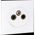  SQUARE - prise TV/FM/SAT + pla 