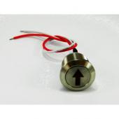  Bouton Inox en diamtre 19 mm 