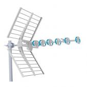  Antenne 9 directeurs UHF avec 