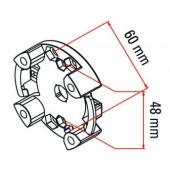  tm2 sup45 - clip support_1pc 