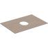  Plaque de fermeture Geberit po 