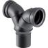  Coude de raccordement double 9 