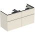  Meuble sous lavabo 120 cm 2 cu 