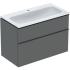  Pack lavabo slim 90 cm avec me 