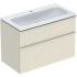  Pack lavabo slim 90 cm avec me 