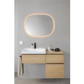  Miroir LED Geberit Option Oval 