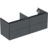  Meuble bas pour lavabo Geberit 
