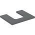  plan pr vasque Geberit ONE, d� 