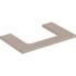  plan pr vasque Geberit ONE, d� 
