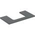  plan pr vasque Geberit ONE, d� 