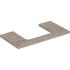 plan pr vasque Geberit ONE, d� 