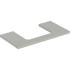  plan pr vasque Geberit ONE, d� 