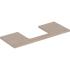  plan pr vasque Geberit ONE, d� 