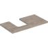  plan pr vasque Geberit ONE, d� 