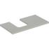  plan pr vasque Geberit ONE, d� 