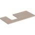  plan pr vasque Geberit ONE, d� 