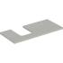  plan pr vasque Geberit ONE, d� 