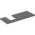  plan pr vasque Geberit ONE, d� 