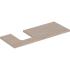  plan pr vasque Geberit ONE, d� 