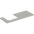  plan pr vasque Geberit ONE � g 