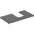  plan pr vasque Geberit ONE, d� 