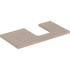  plan pr vasque Geberit ONE, d� 
